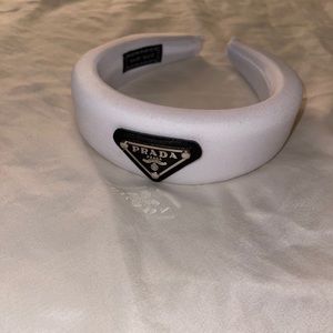 White Prada Headband